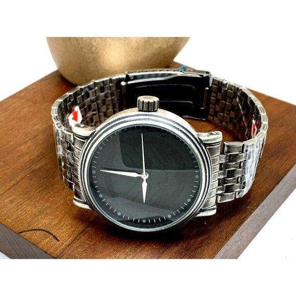 Marvel Black Panther Men's Watch Black Dial Silver Stainless Steel WMA00… - Picture 8 of 13